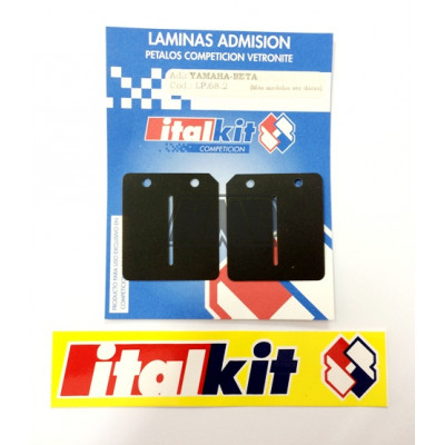 Lamelas YAMAHA TZR 50 / DT 50 LCDE competição vetronite - ITALKIT